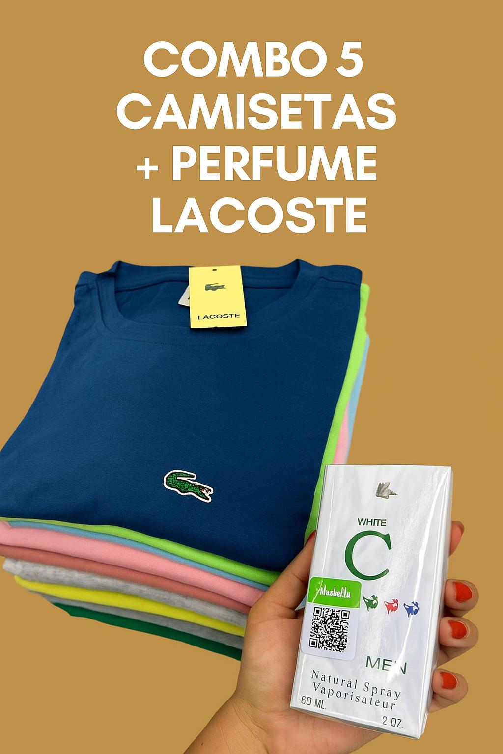 Pack X5 Lacoste + Locion