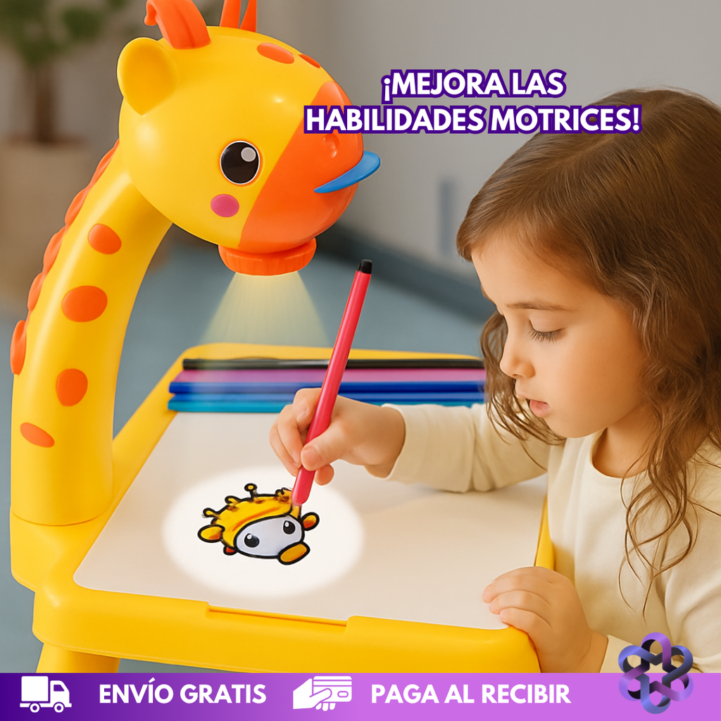 Proyector Pintura Jirafa Mini