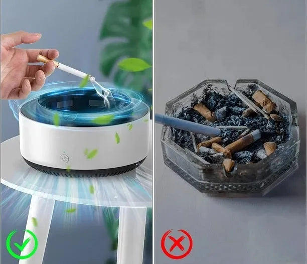 Cenicero Purificador De Aire 2en1